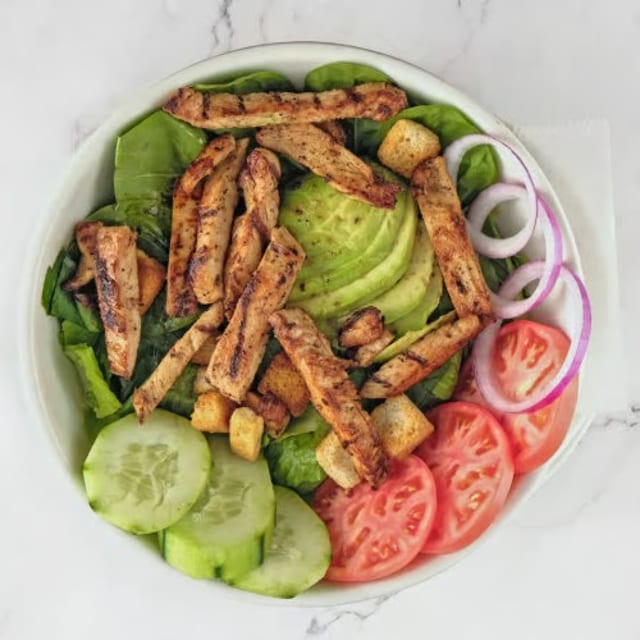 Avocado & Chicken Salad.