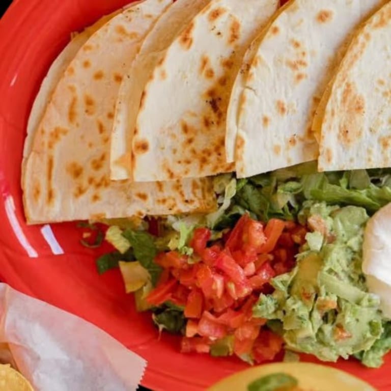 Lunch at Our Mexican Bar: Tacos, Burritos, Vegetarian
