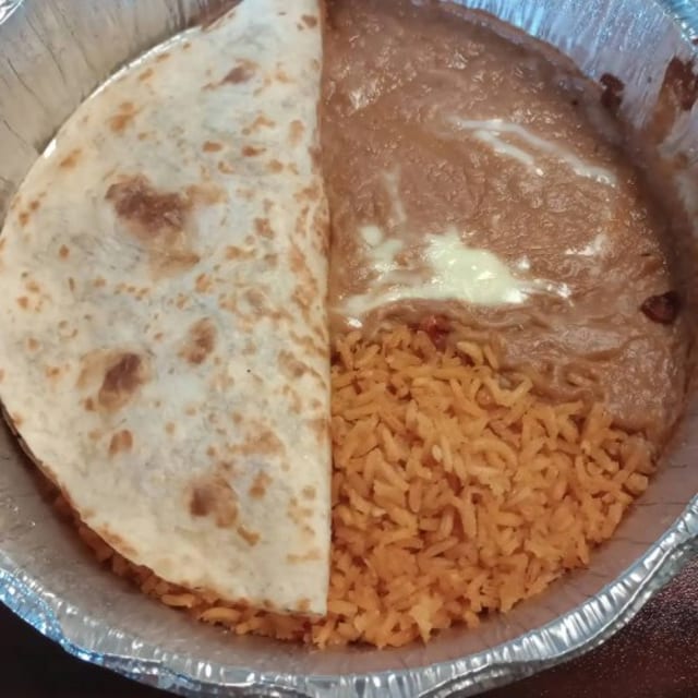 Quesadilla Plate.