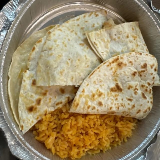 Shrimp Quesadillas.